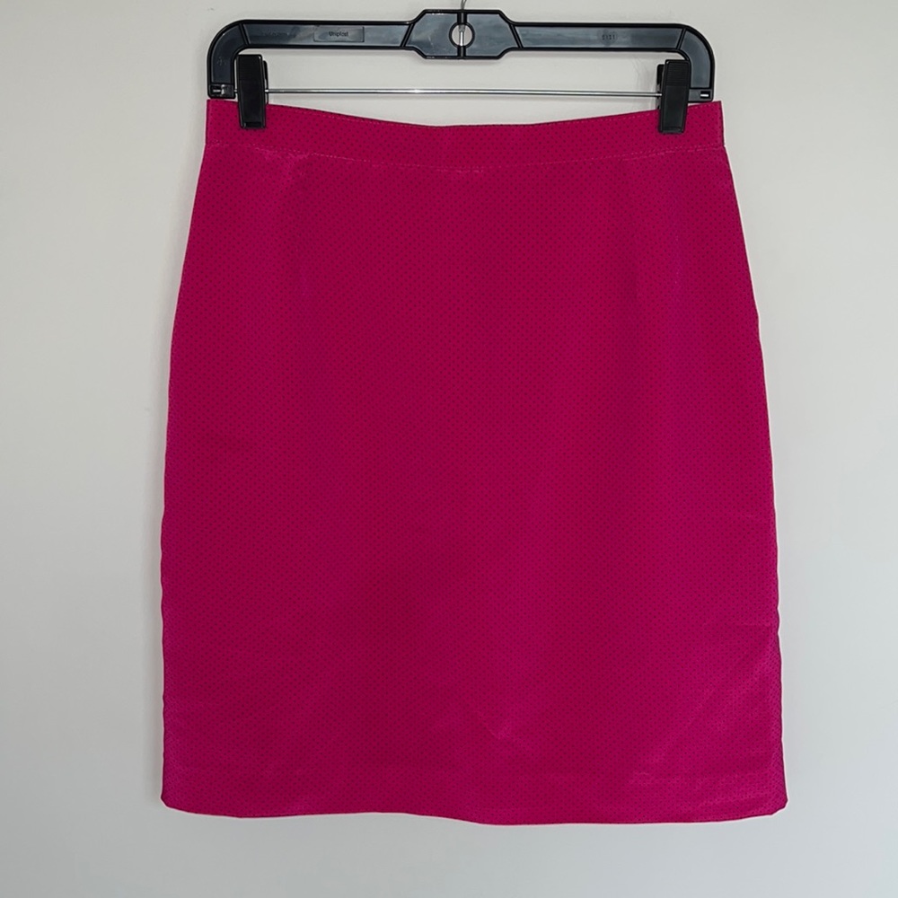 Vintage pink French skirt by Thérèse Baumaire